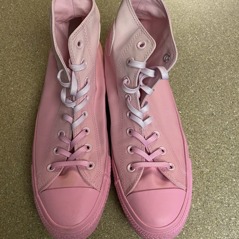 Converse CTAS Hi Top Pink Foam Ombré Dip Dye Size 12 Mens - Picture 2 of 3